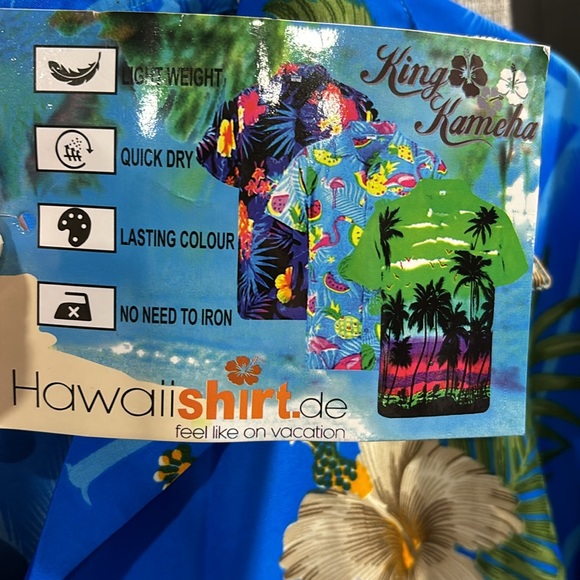 King Kameha Hawaiian shirt, size XL BNWT - Picture 4 of 7